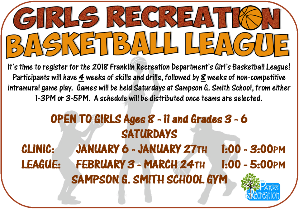 2018 Girls Basketball League Web Ad