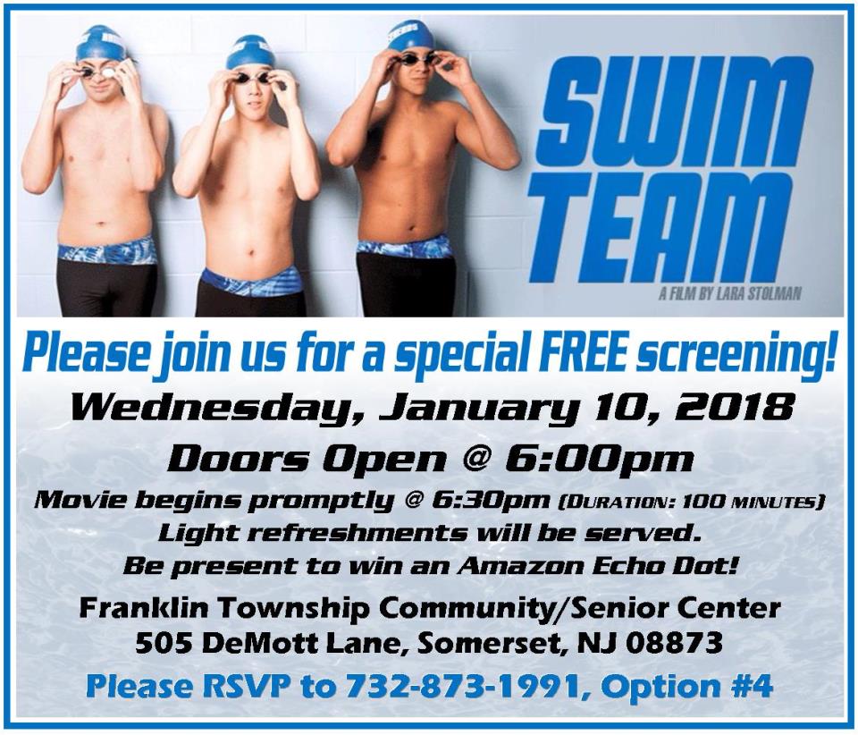 Swim Team movie Web Ad