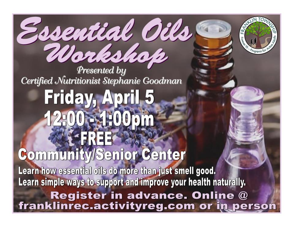 Essential Oils Workshop flier-1