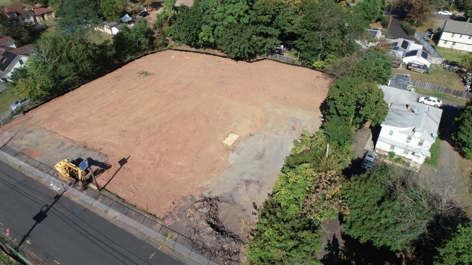 Aerial Cleared YC Lot