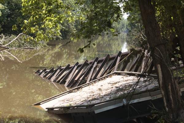 Flooding - Canal Bridge