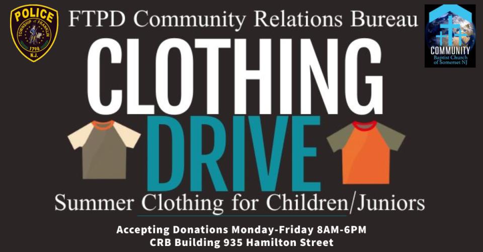 CRB clothing drive