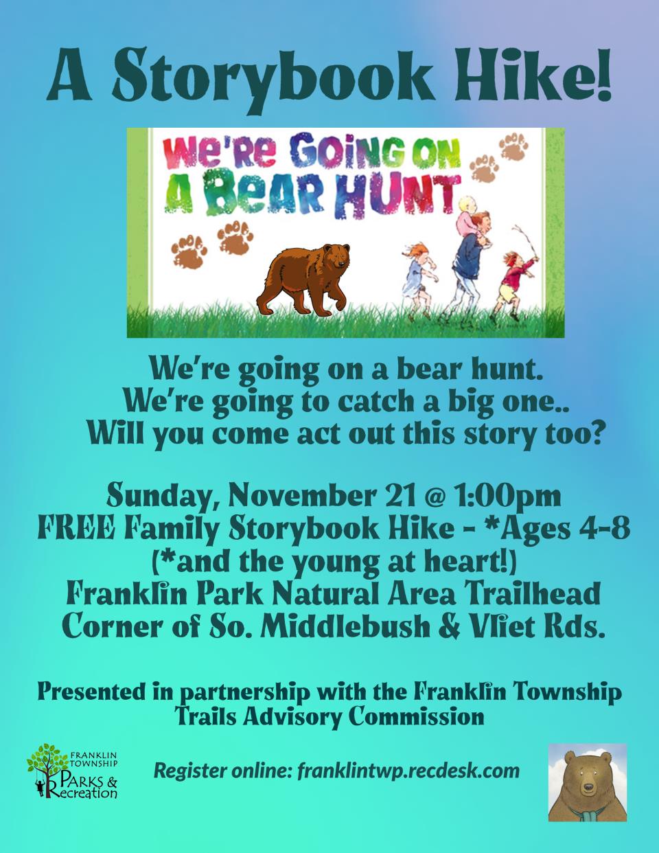 Bear Hunt Flier