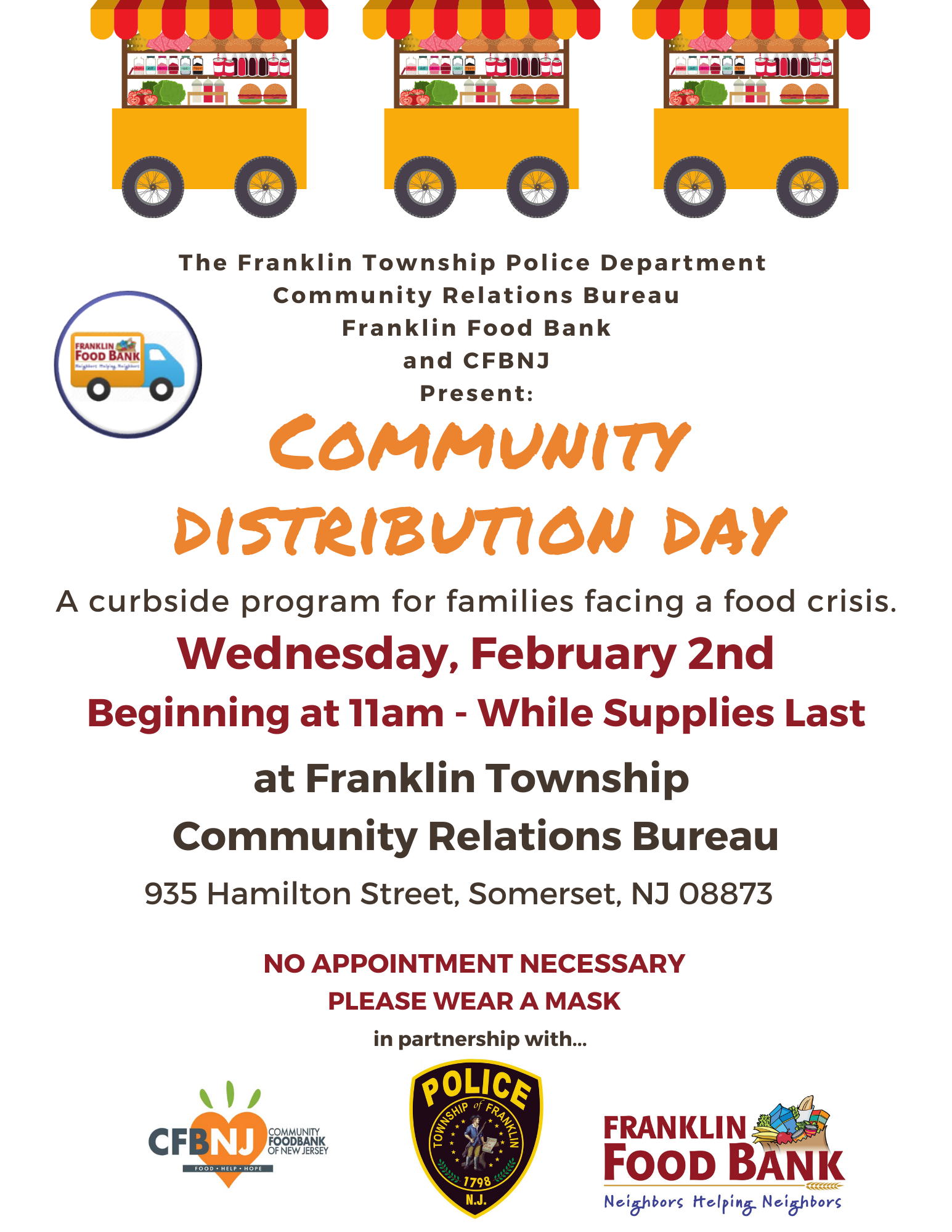 February Community Distribution Day