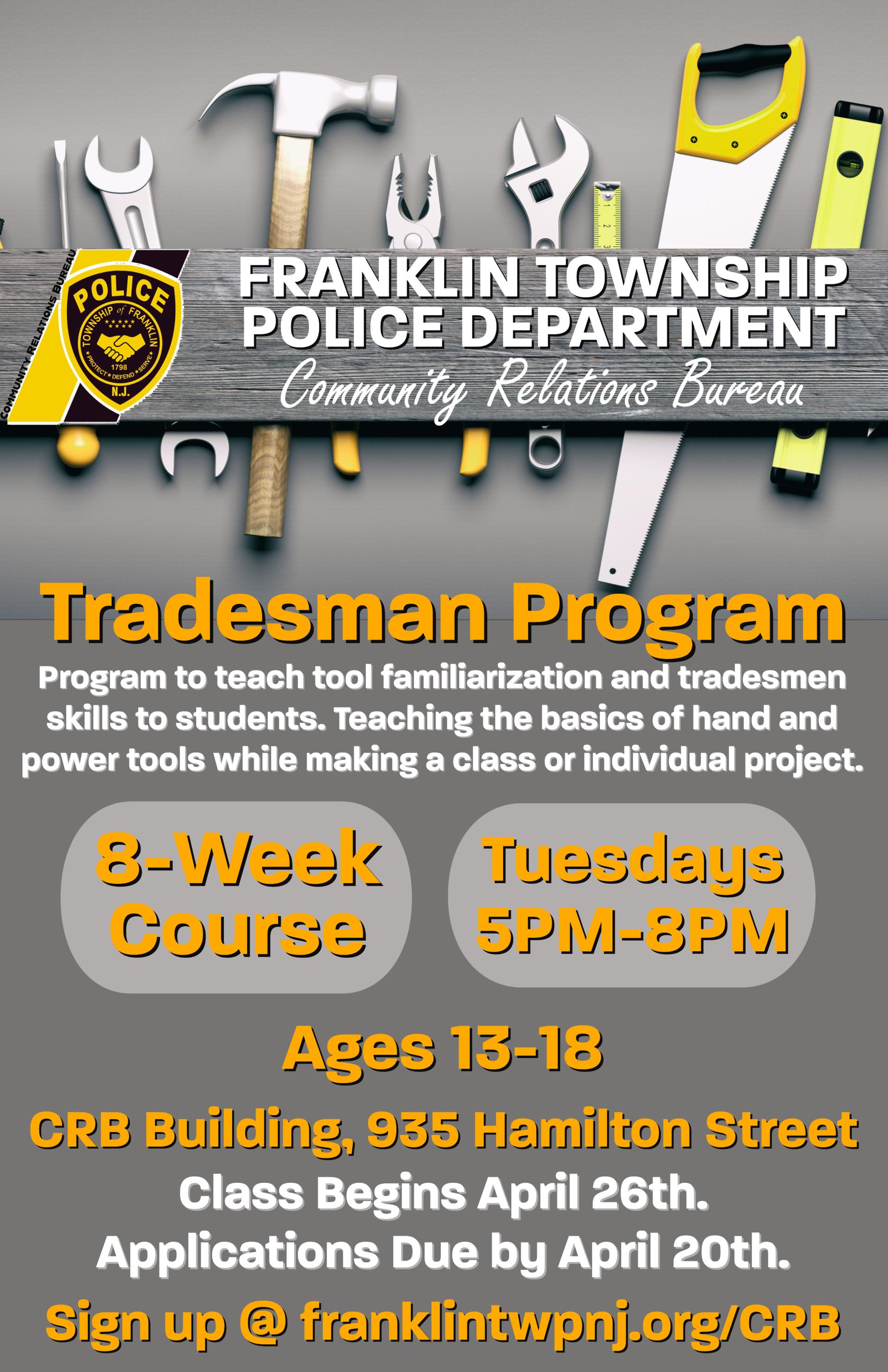 FTPD Tradesman flyer