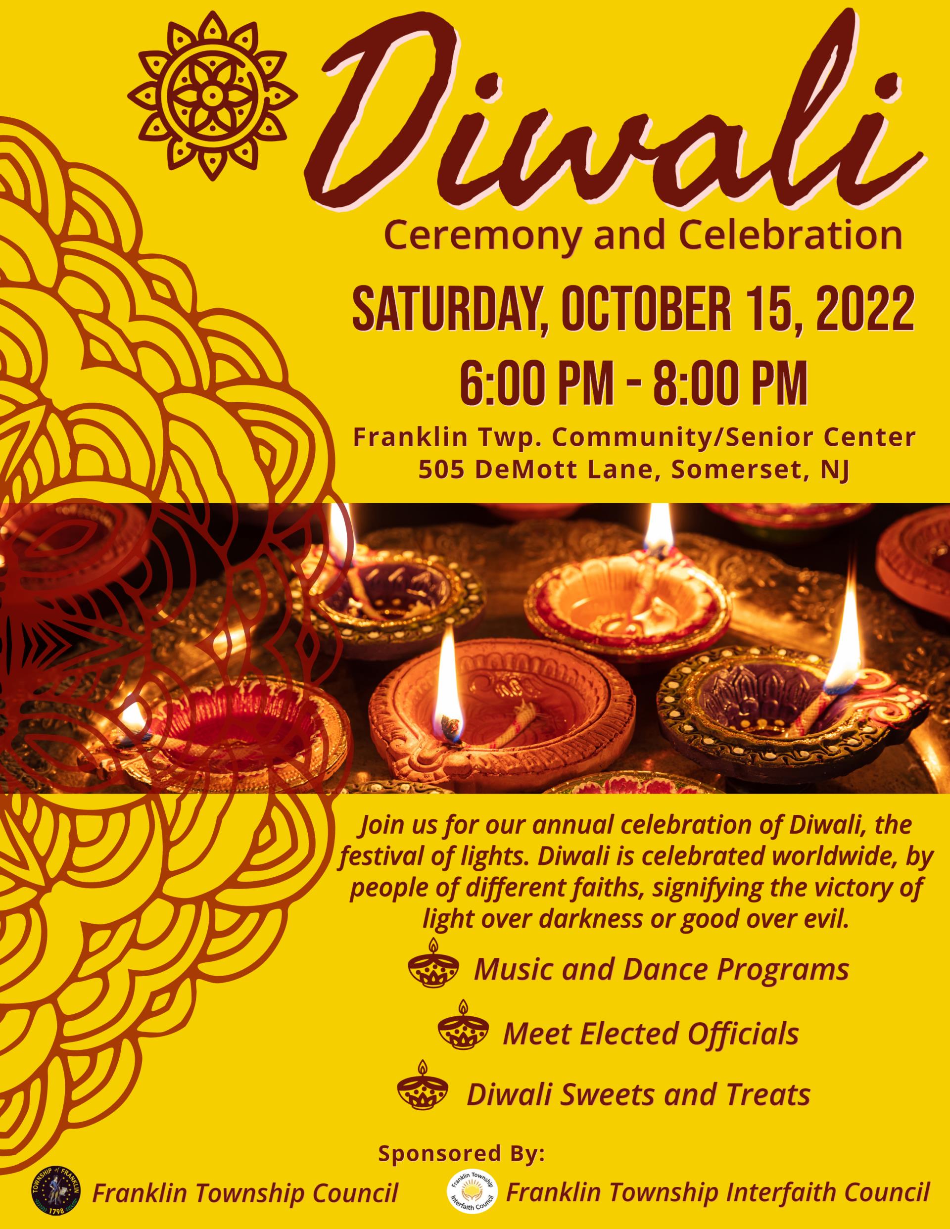 Diwali 2022 flyer