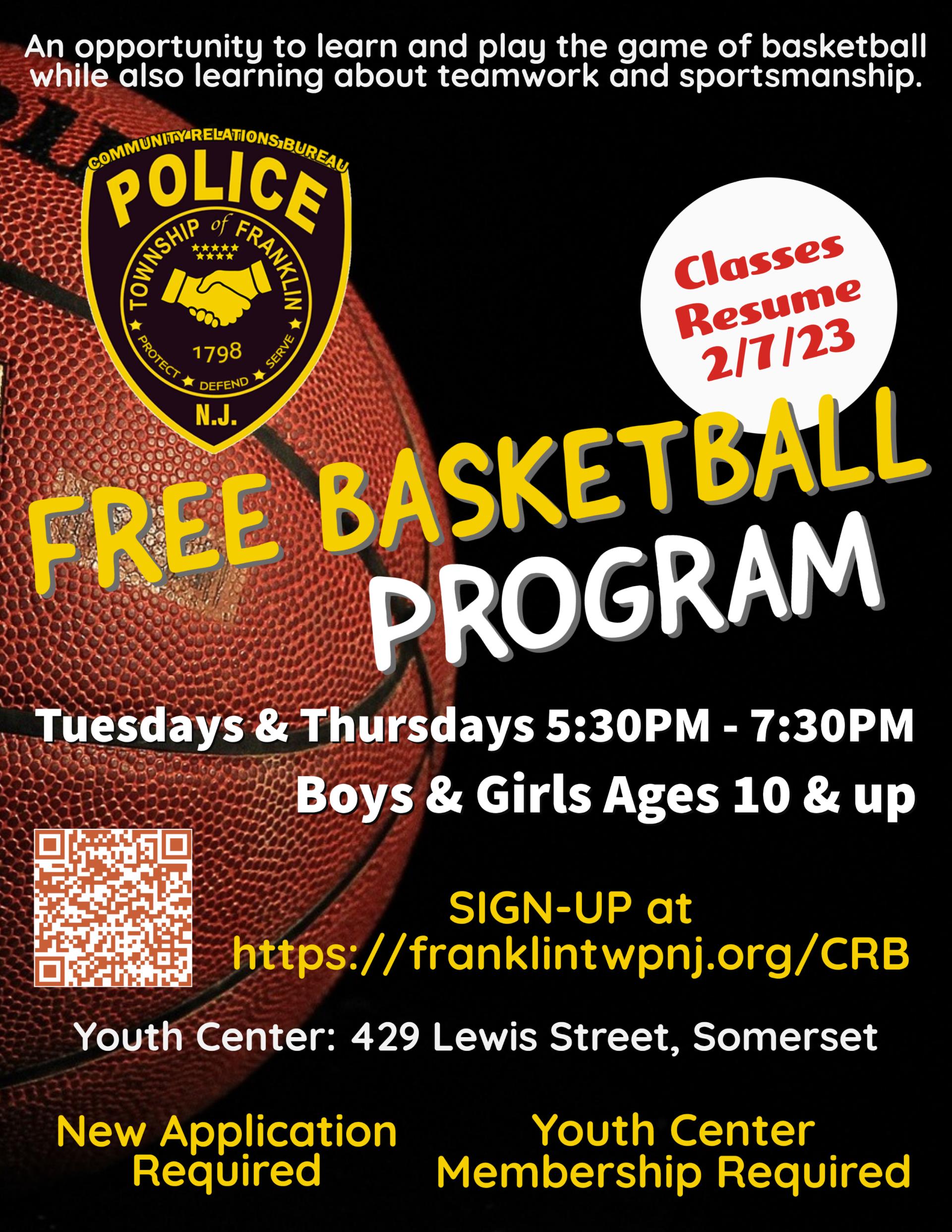 Basketball Program Flyer