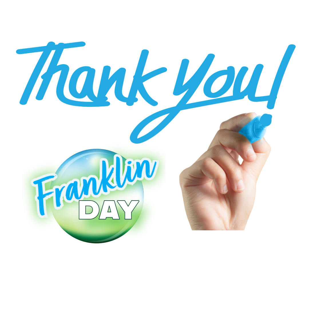 FranklinDay sponsor thanks