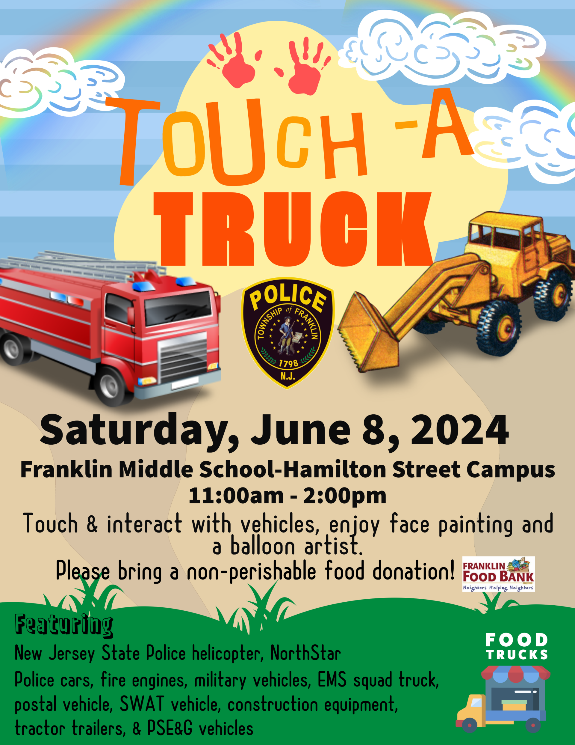 Touch a truck June 8th