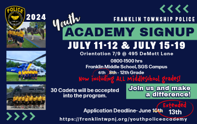 youth academy extended deadline