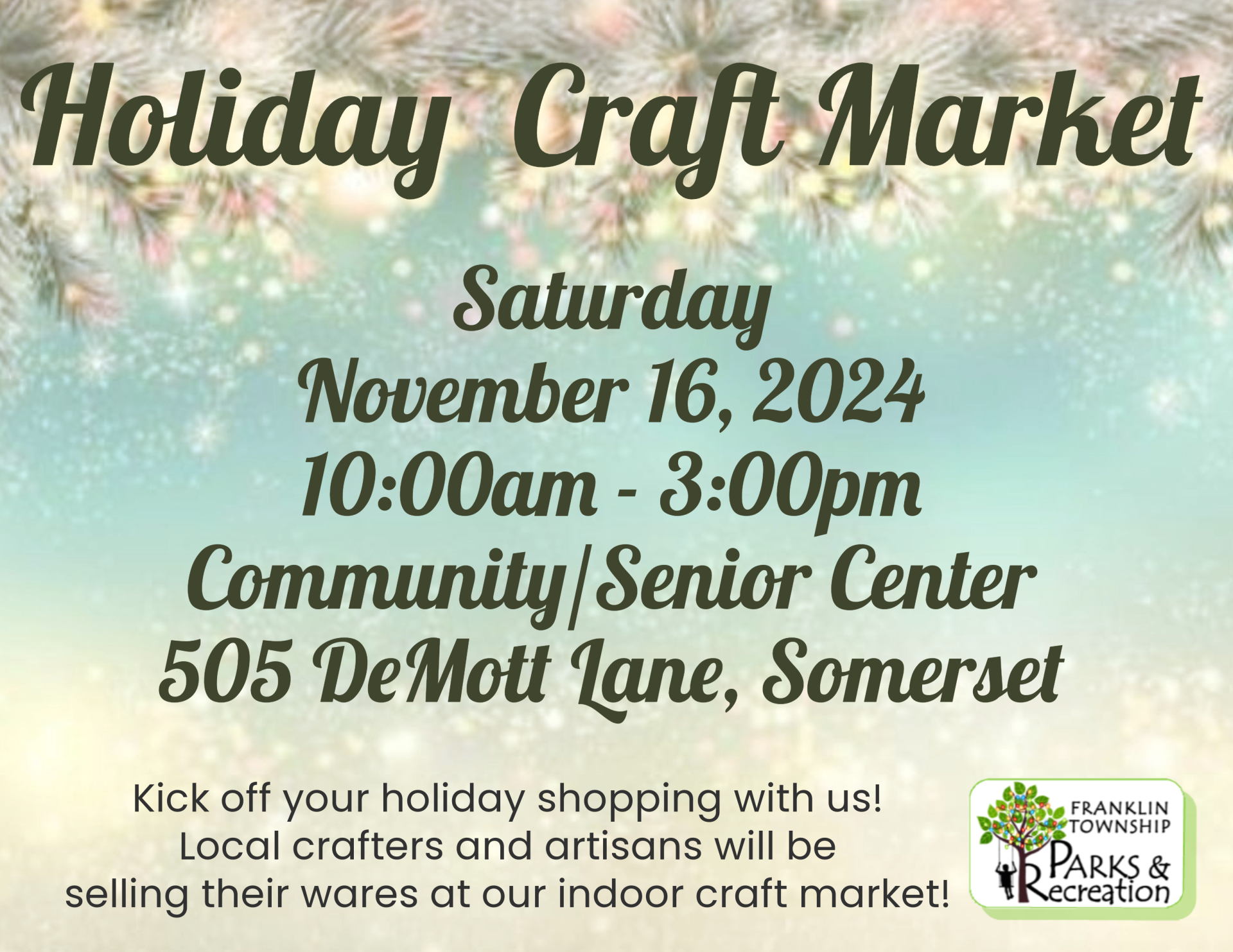 Holiday Craft Market-4-Flyer