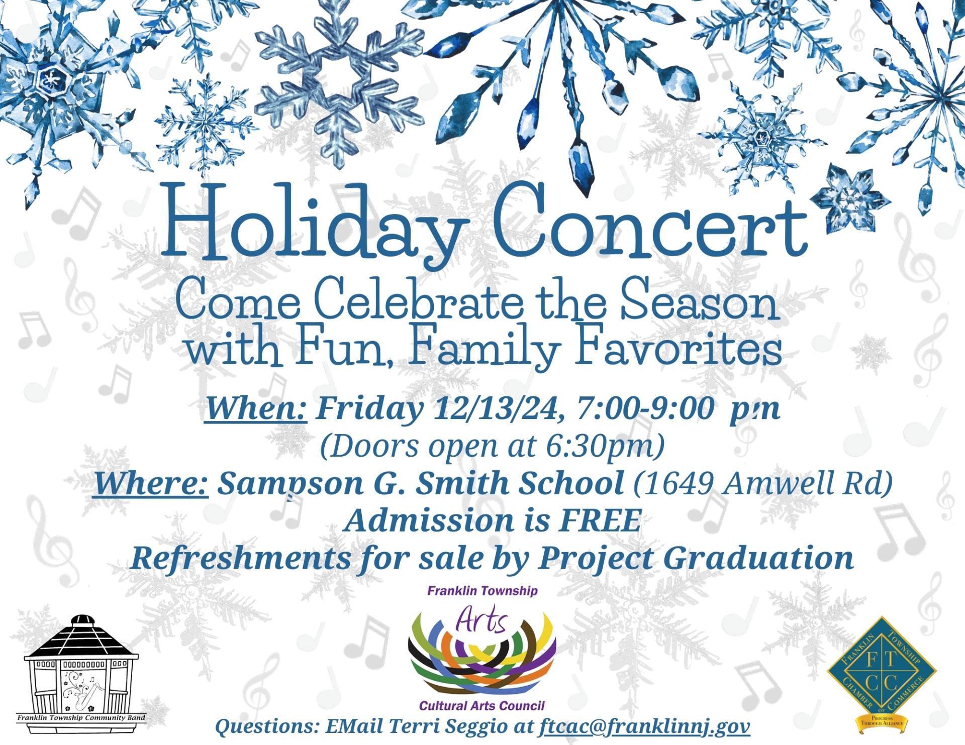 Holiday Concert 2024 Flyer