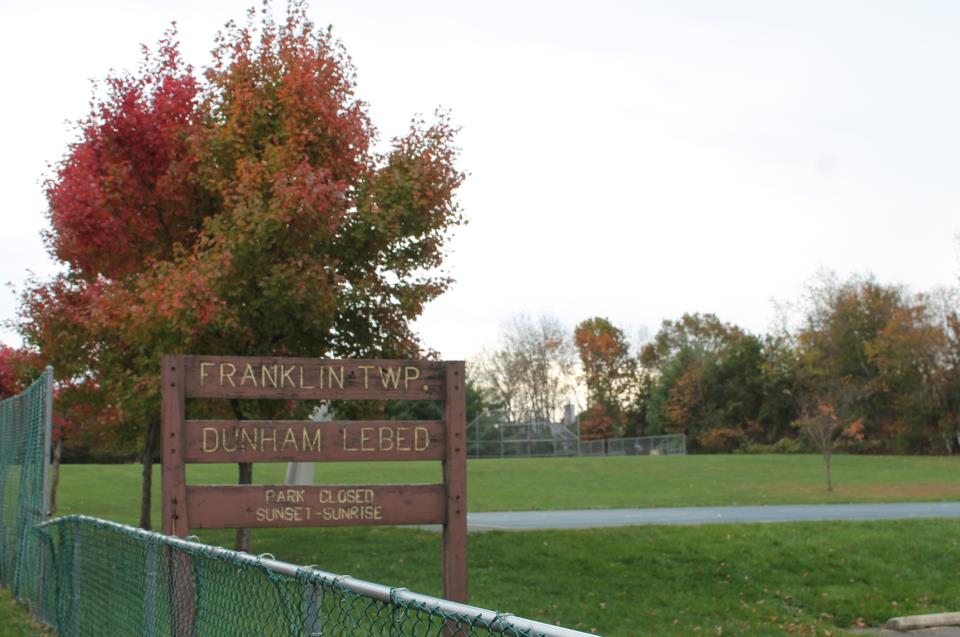 Dunham-Lebed Park sign