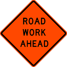 Road Work Ahead