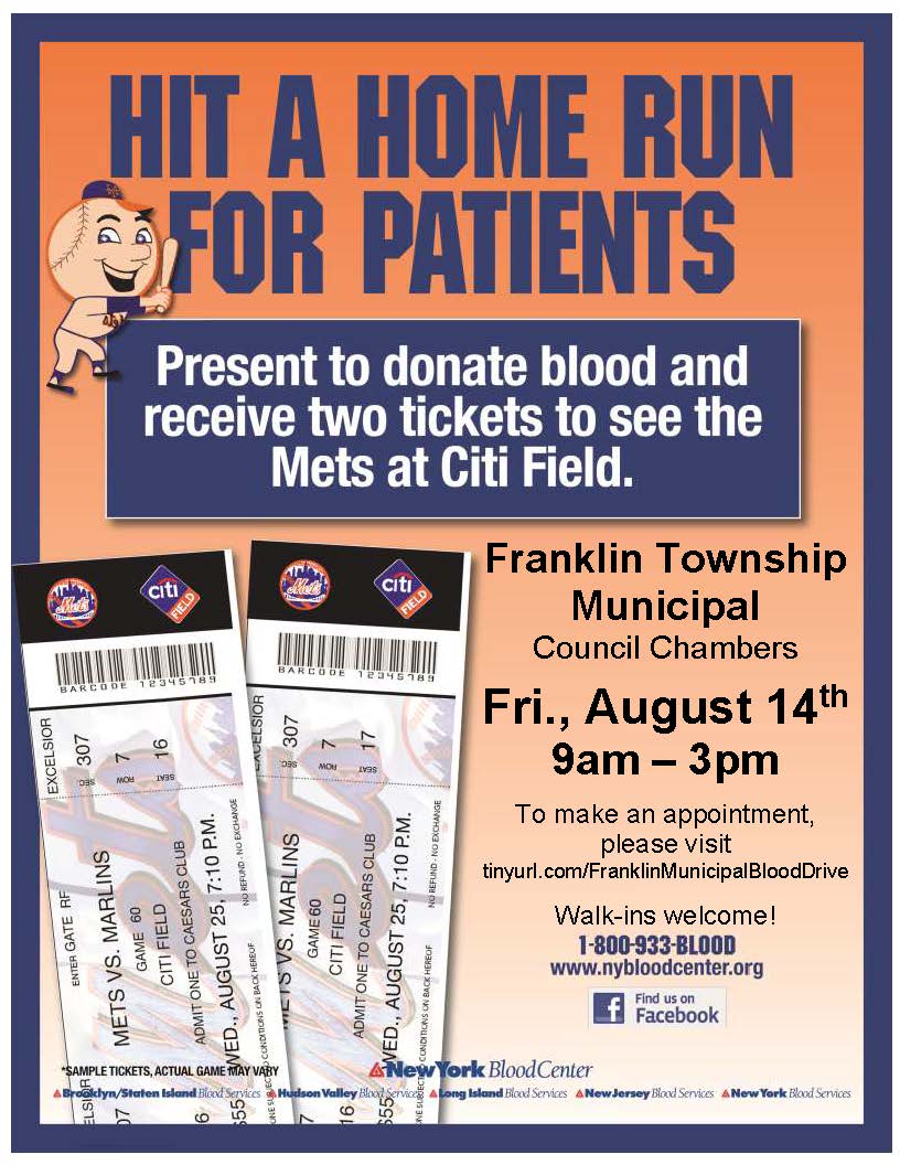 Blood Drive 8-14-15 Flyer