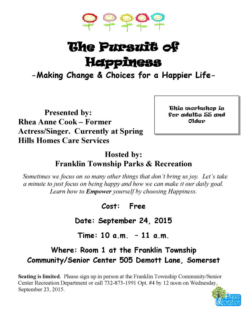 Pursuit of Happiness Flier