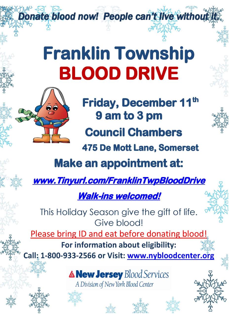 FLYER Franklin Twp 12-11-15