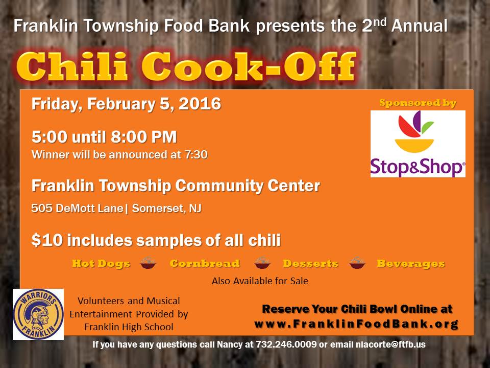 chili cook off flyer