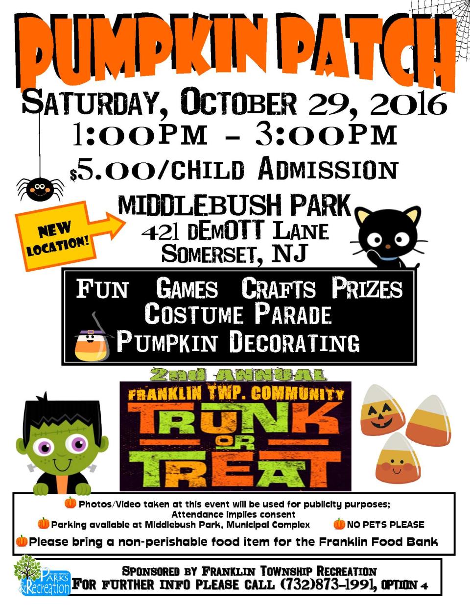 Pumpkin Patch Flier 2016