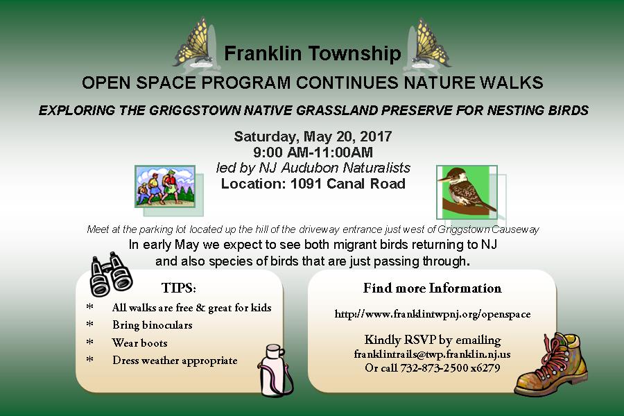 nature walkS MAY 2017